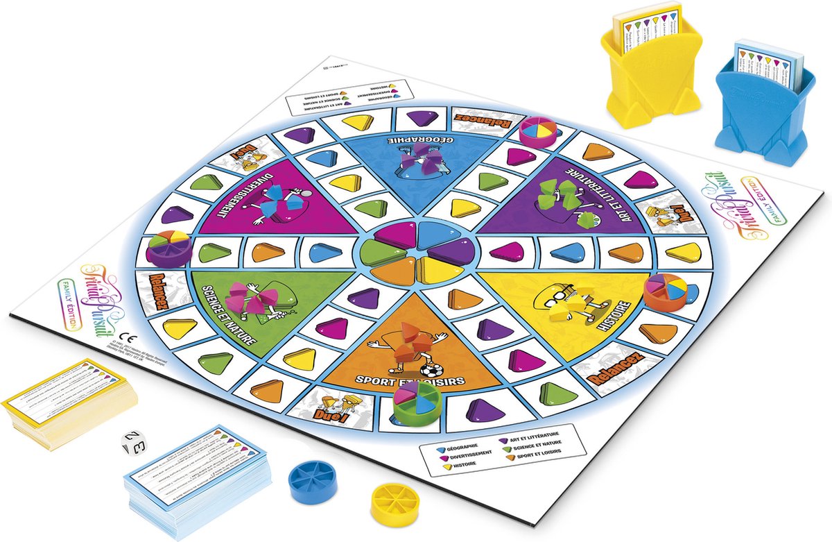 Hasbro Gaming Trial Pursuit: Family Edition - Juego de mesa (Francés)