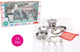 Set pentole in metallo Amuuso +acc. 13 pezzi.