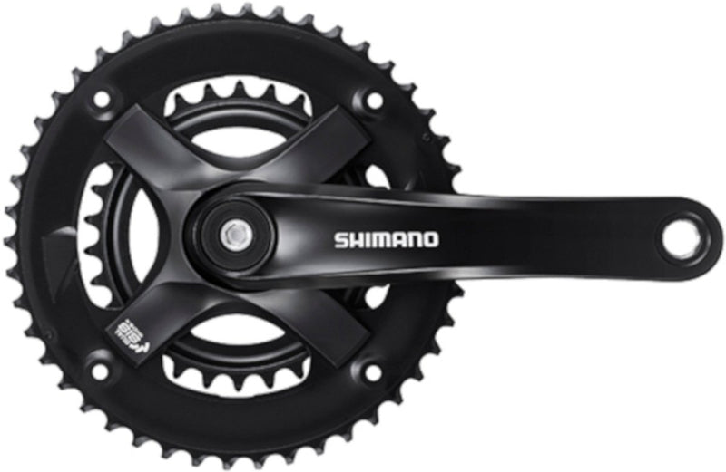 Shimano guarnitura tourney ty501 46-30t 7 8v 170 mm nera