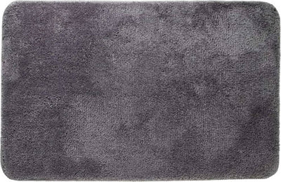 Pelle di pelle di guarnizione coglione angora badmat 60x90 cm poliestere grigio scuro