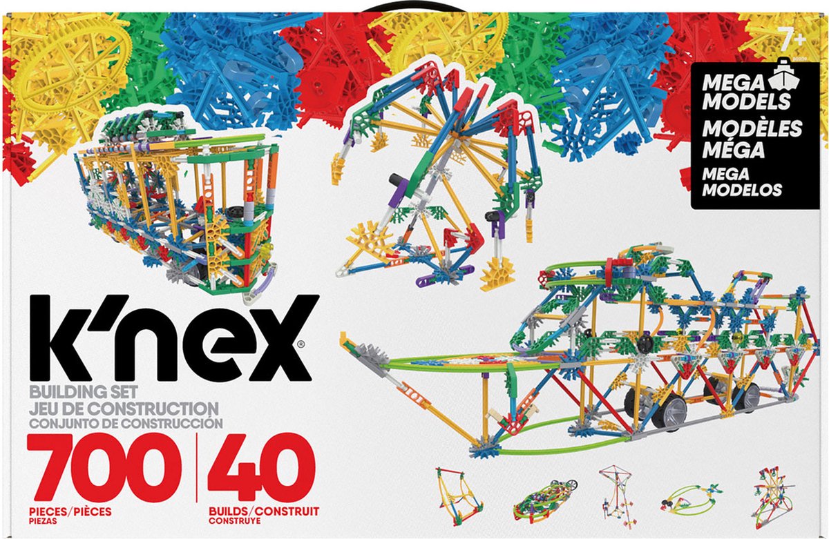 K'nex K'nex building set 40 models, 700dlg.