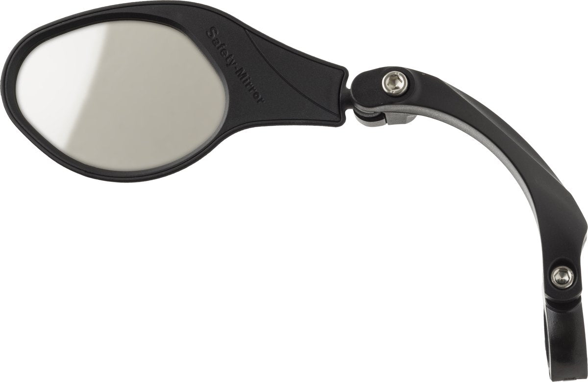 Cordo espejo de luxe izquierdo regulable 22,2mm negro