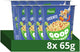Knorr Good Noodles - Verdure - Pronti in 3 Minuti - 8 x 65 g