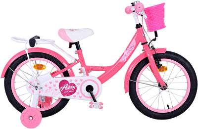 Bicycle per bambini di Vlatare Ashley - Girls - 16 pollici - rosso rosa