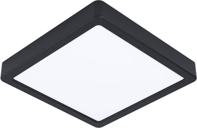 Lámpara de superficie Eglo fueva 5 - LED - 21 cm - blanco y negro - regulable