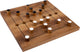 Engelhart nine men morris – houten bordspel – acaciahout – 18 pionnen – groot formaat – strategisch spel -