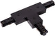 Lucide track T-connector b - iluminación de riel con sistema de riel monofásico - negro (extensión)