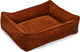 Diseñado por lotte ribbed - cama para perros - terracota - 80x70x22 cm