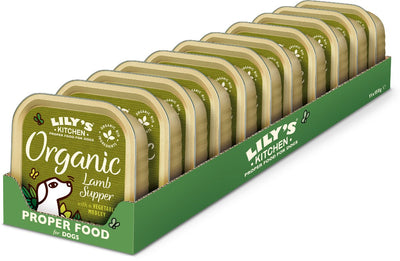 Lily's kitchen - hondenvoer - natvoer - biologische paté lam - 11 x 150 g