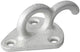 Gancio per fune Proplus in metallo con occhiello - 70x45mm - rimorchio - rimorchio - 5 pezzi