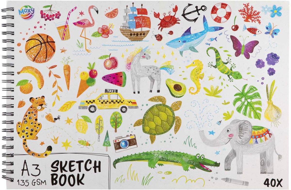 Creative Craft Group Sketchbook A5, 40 fogli