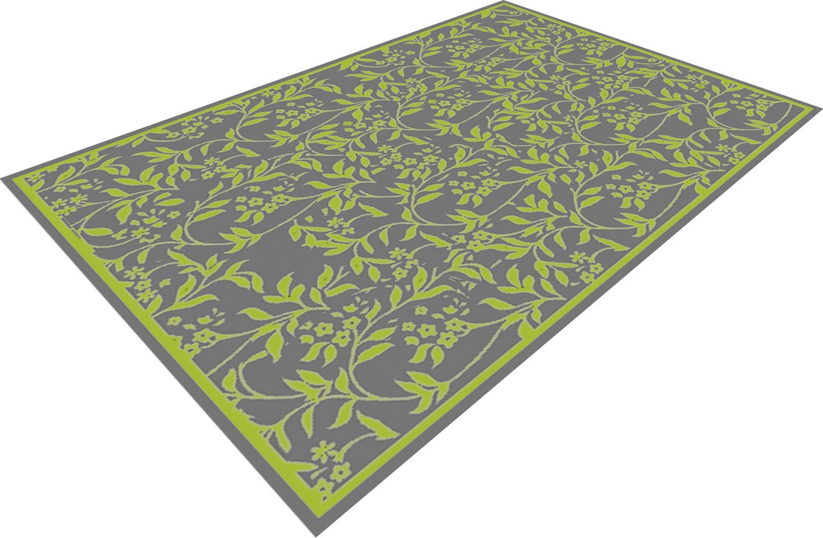 Eurotrail relax mat - 200*180cm - charcoal groen - tenttapijt