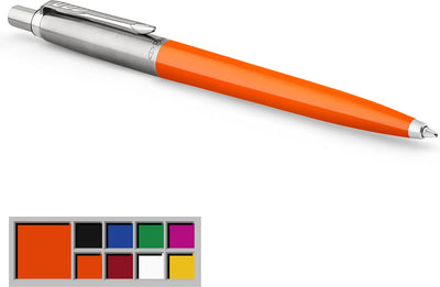 Bolígrafo Parker Jotter Original | acabado naranja clásico | punto medio | tinta azul | 1 pieza