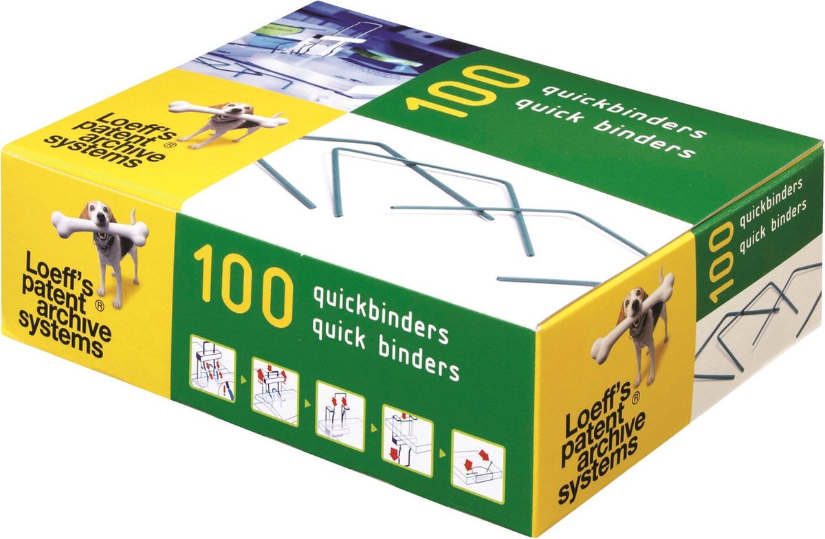 Bankers box loeff's archive brackets quickbinders standard - 100 pieces