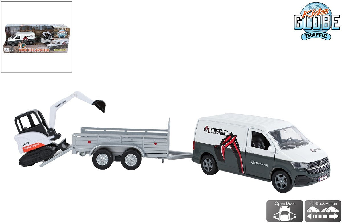 Mappamondo per bambini VW Transporter 27 cm