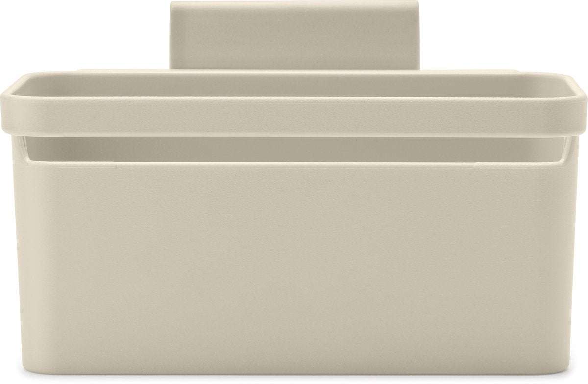 Brabantia sinkside gootsteen organizer - met vaatdoekhouder - soft beige
