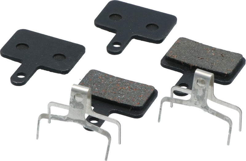 Set pastiglie freno Dresco disc Brake - pastiglie freno a disco organiche - modello b01s deore - due set incluse molle - per freni a disco shimano - più morbide delle pastiglie freno standard in metallo