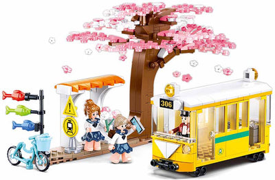 Il sogno della ragazza alla fermata del tram Sluban (m38-b1018)