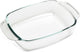 Fuente para horno rectangular acogedora y moderna de 500 grados - 1,6 l - 32,5 x 18,5 x 5,1 cm