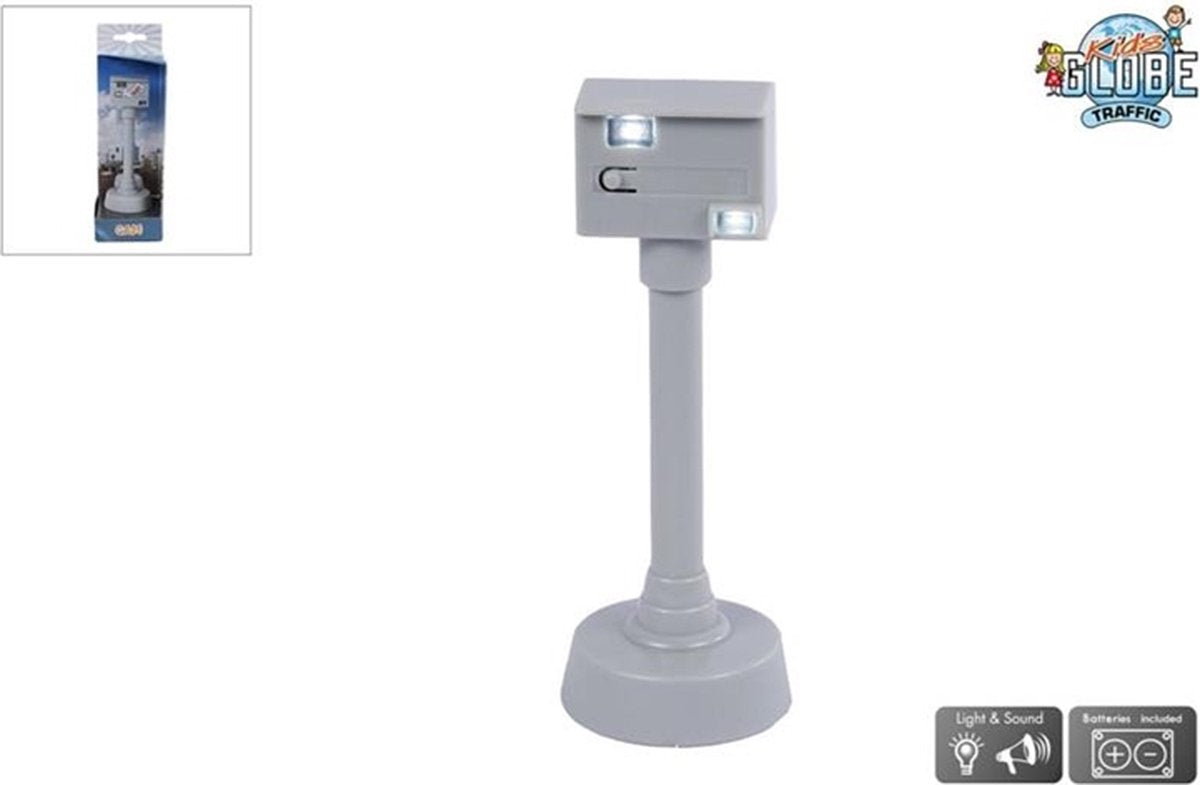 Cámara de velocidad del mundo para niños con luz y sonido, 12 cm
