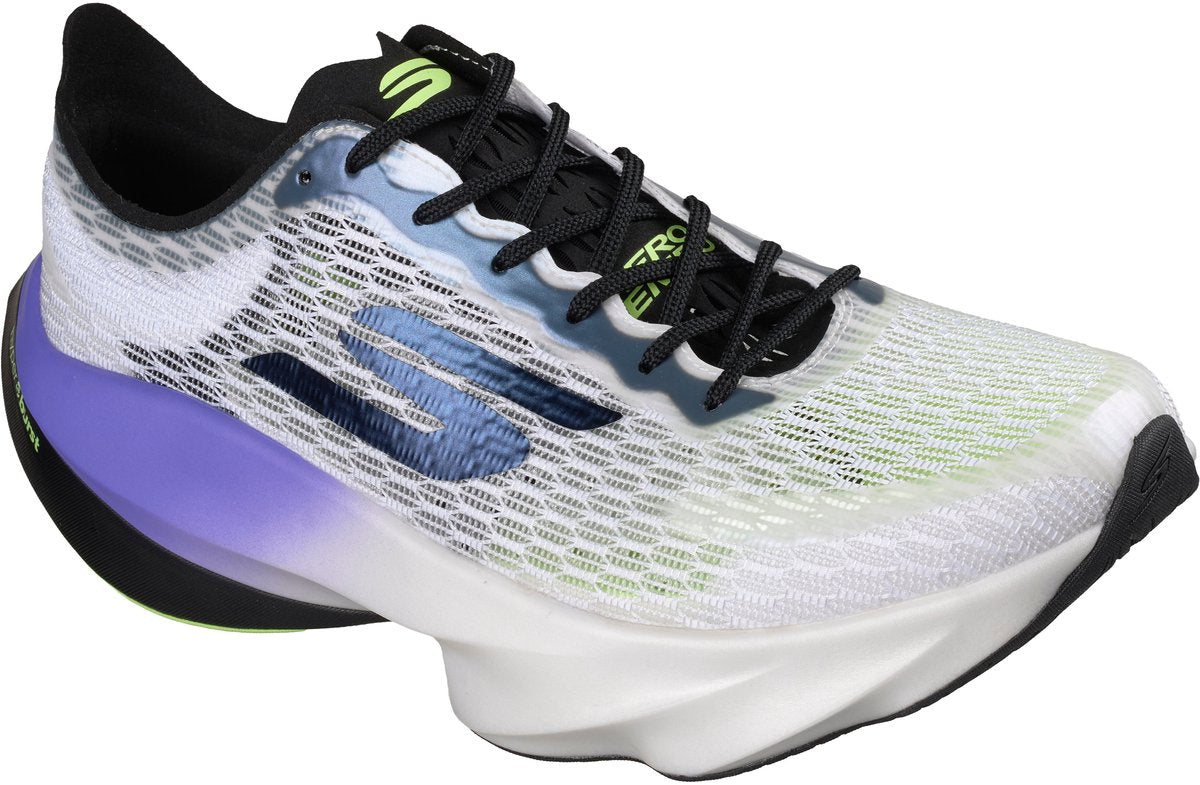Scarpe sportive da uomo Skechers skx aero tempo - bianco multi