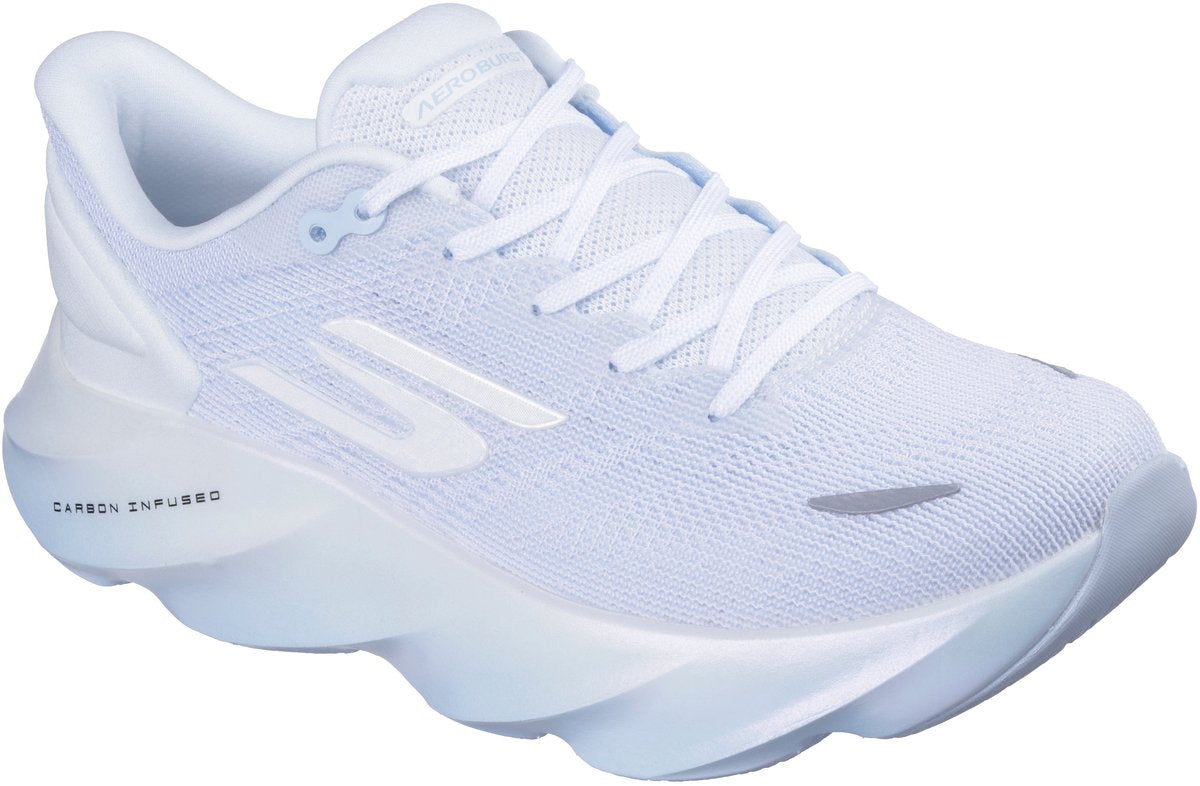 Skechers skx aero burst women's sports shoes - white