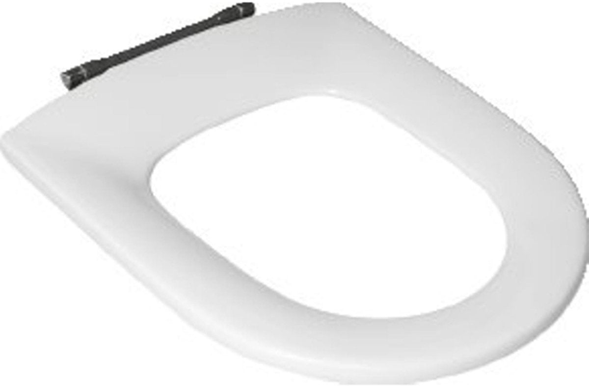 Asiento de inodoro Villeroy boch o.novo - sin tapa con bisagras continuas blanco