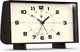 Newgate wideboy - sveglia - nera con quadrante color crema