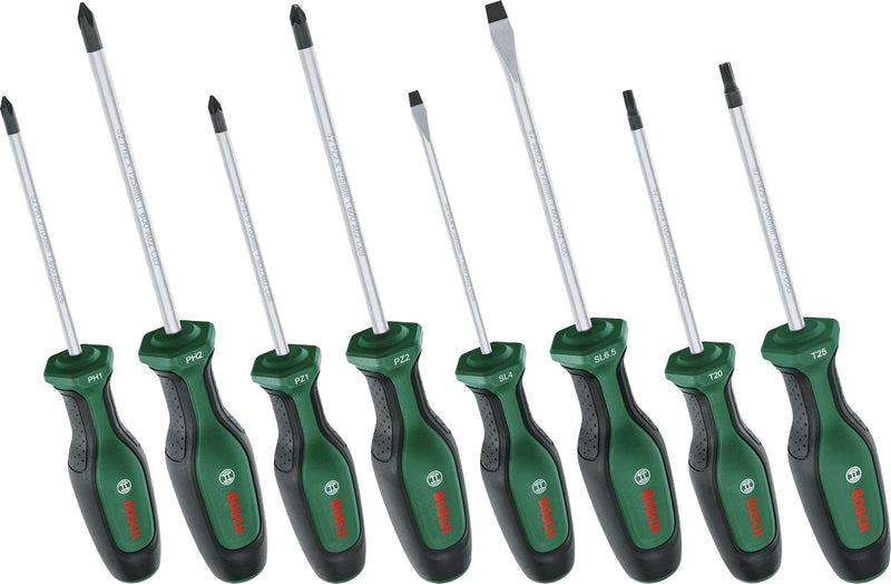 Juego de destornilladores Bosch - 8 piezas
