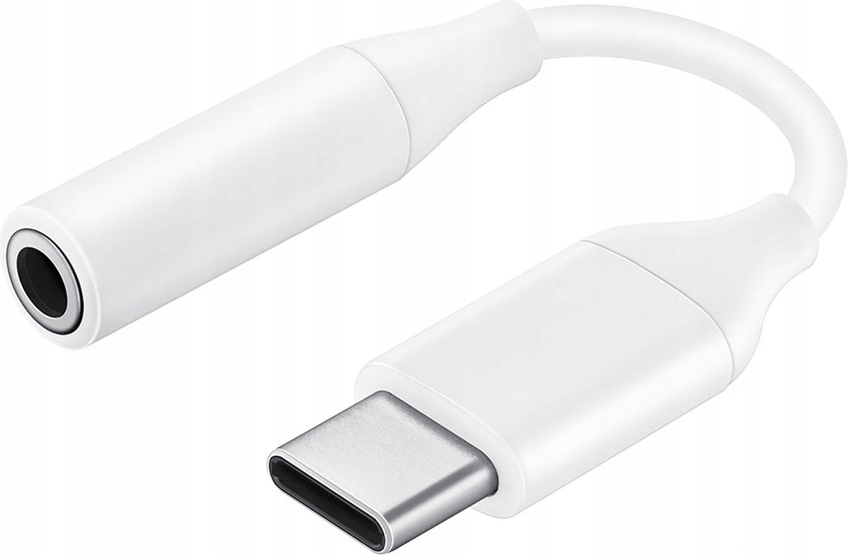 Samsung gp-tgu023aeaww jackplug usb-c audio adapter [1x jackplug female 3,5 mm - 1x usb-c] wit
