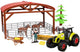 Toi-toys Ackers Ville Horse Stable con set di luce e suono di suoni, 14dlg.