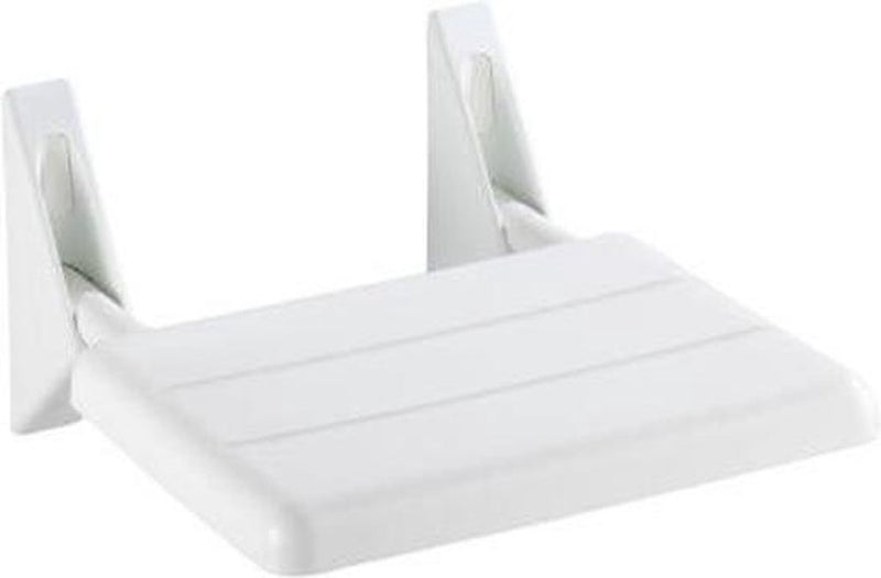 Wenko asiento de ducha secura plegable - silla de ducha - montaje en pared - capacidad de carga máx. 120 kg - TüV GS probado, aprobado y certificado