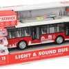 Autobus urbano con luce e suono
