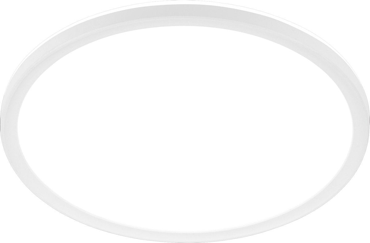 Briloner slim - lampada da soffitto - rotonda - lampada da soffitto a LED - con retroilluminazione - 22w - ø42cm - bianco
