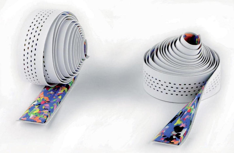 Nastro manubrio Cinelli Kaleido Ribbon, bianco