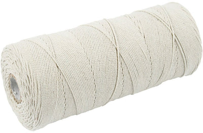 Creativ company katoenkoord 1 mm 315 m licht naturel dunne kwaliteit