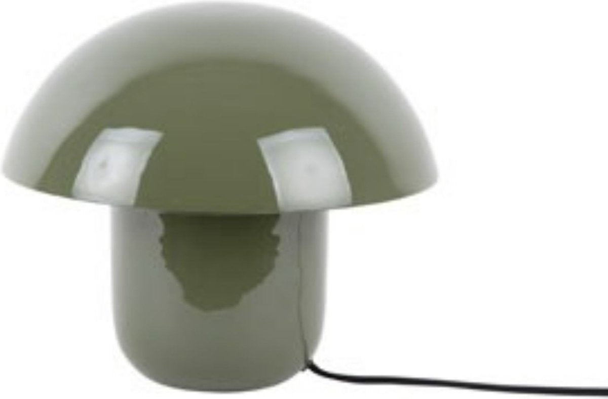 Leitmotiv tafellamp fat mushroom - groen - 29x29x25cm - modern