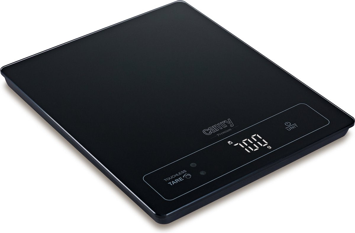 Camry cr 3175 - keukenweegschaal - 15kg - touchless tarra - groot formaat