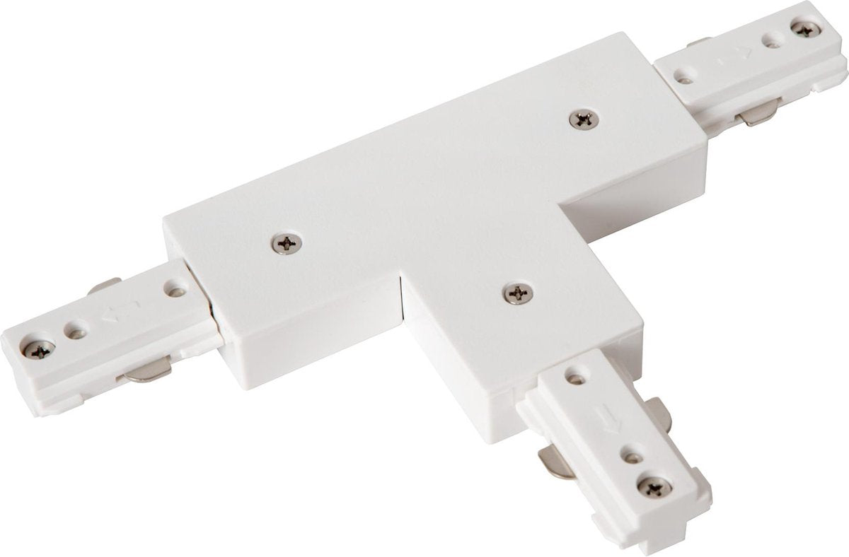 Conector en T para riel Lucide b - Sistema de iluminación para riel monofásico - blanco (extensión)