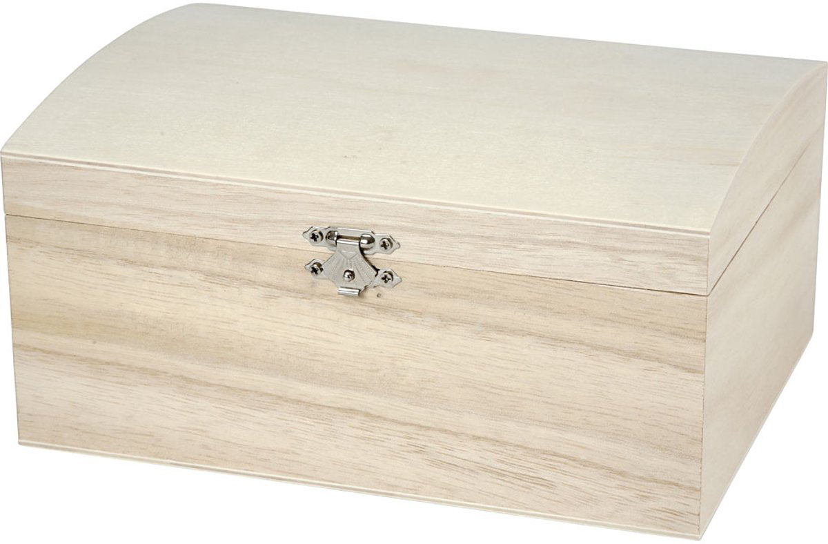 Wooden treasure chest large