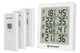 Stazione meteorologica Bresser - temeo hygro quadro - con 4 dati di misurazione indipendenti - bianco
