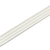 Ellen tochtband - wit - kunststof - - k-profiel 9 x 3 mm x 7.5 m wit
