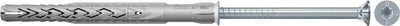Tasselli per telai da costruzione Fischer sxrl 10 x 100 t - t40 - vite a testa svasata - acciaio zincato (50 pz)