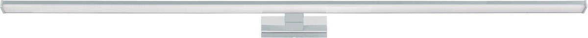 Lámpara de espejo Eglo pandella 1 - LED - 120 cm - blanco plateado - baño