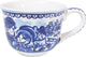 Blond Amsterdam, rubio de Delft: plato hondo invierno 14cm
