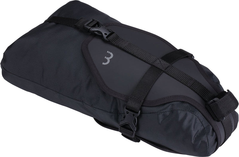 Bbb cycling bikepacking zadeltas fiets 5 liter – waterdicht - harnas met drybag – bevestiging: zadelpen en zadelrails - bikepacking tassen - seatsupply bsb-146