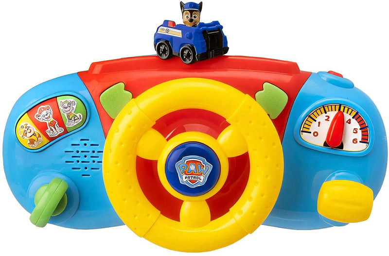 Volante de patrulla canina con actividades
