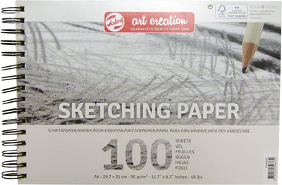 Talens Art Creation Sketch Papier 29.7x21cm 90g 100 fogli