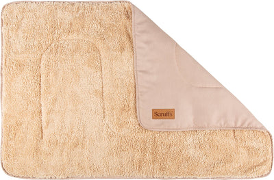 Scruffs cosy - zachte hondendeken - tweezijdig te gebruiken met heerlijk zachte binnenvoering - 110 x 75cm - desert sand
