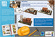 Brick trick construction set XL construction site - creative toys with real bricks.